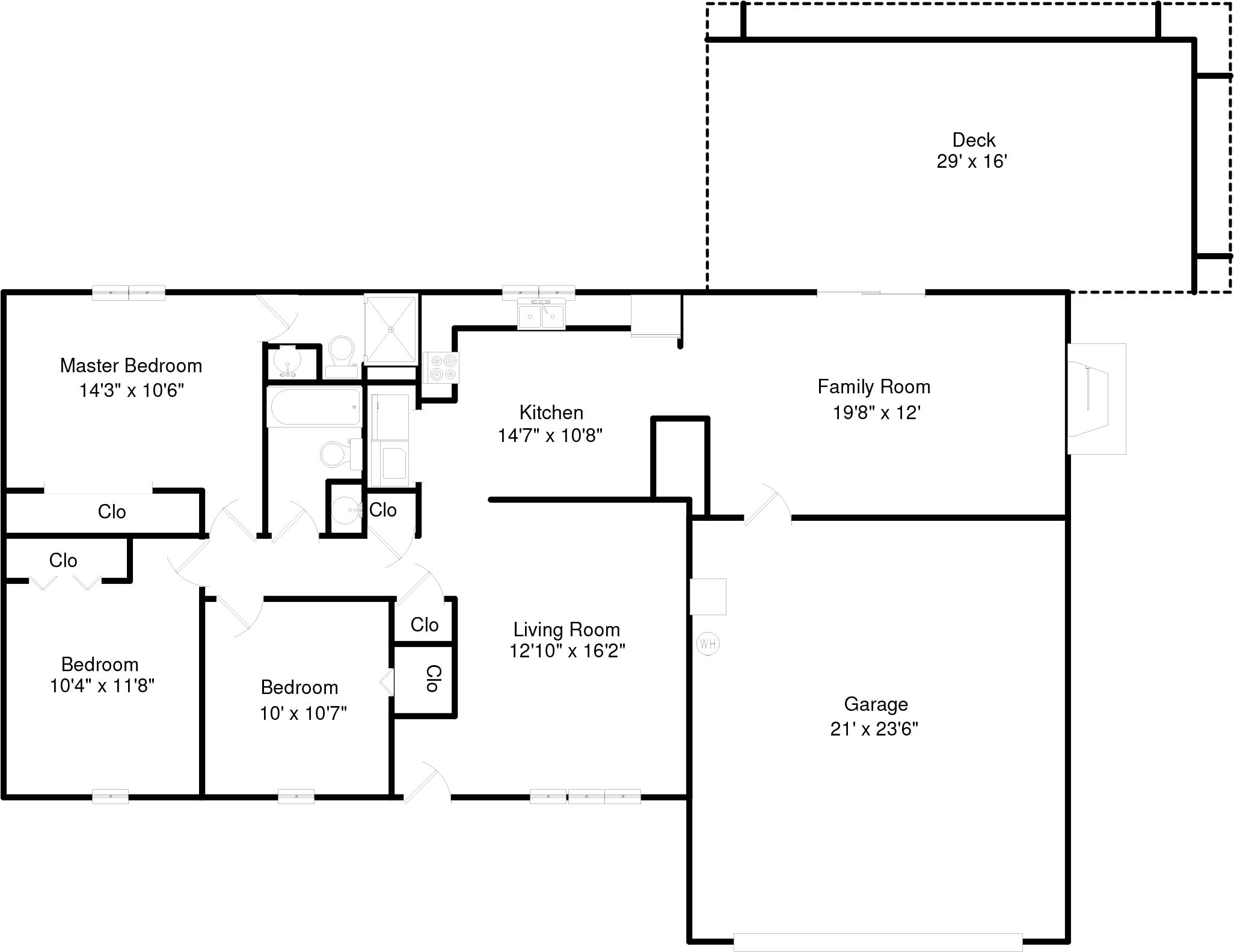 1700 Brentwood Drive, Mt Zion, IL Floorplan